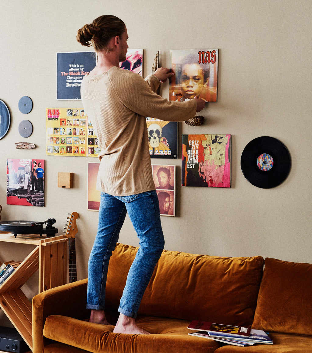 A guy is attaching an album with Twelve Inch Original
