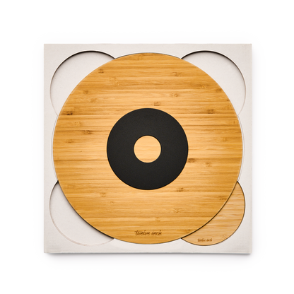 Twelve Inch Original in the box, in natural bamboo